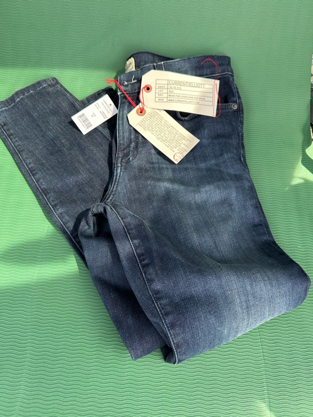 Current/Elliott The Stiletto Designer Nightfade Slim Jeans NEW 30
